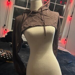 Forever 21 Chocolate Brown Hoodie